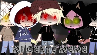 [Mi Gente Meme][My Mha/Bnha animatronic AU][Gacha Club]️Loud noise and blood warning️
