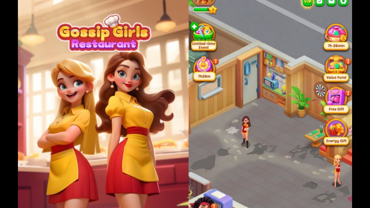 Gossip Girls Restaurant-Merge | Level 6 - 7  Part 4  