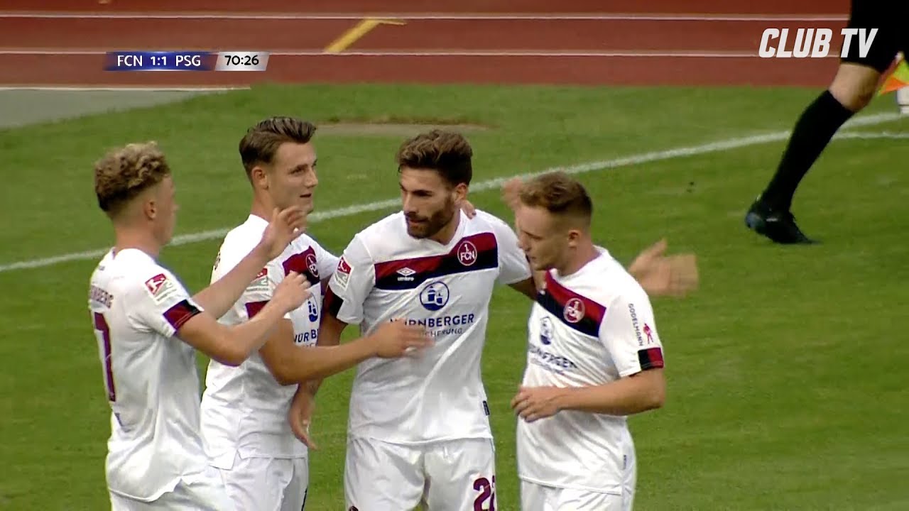 1:1 im Härtetest gegen PSG | Saisoneröffnung | 1. FC Nürnberg - Paris Saint-Germain