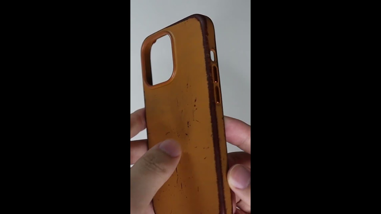 IPhone Leather Case After 1 Year