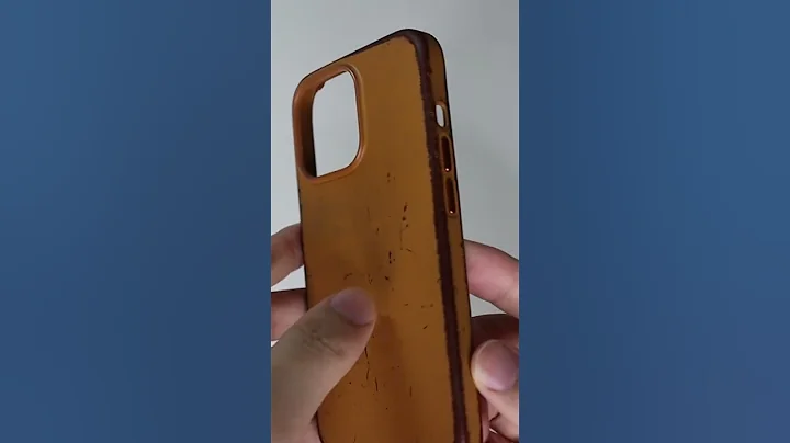 iPhone Leather Case After 1 Year - DayDayNews