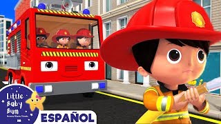 Canciones Infantiles | El Camión de Bomberos | Dibujos Animados | Little Baby Bum en Español