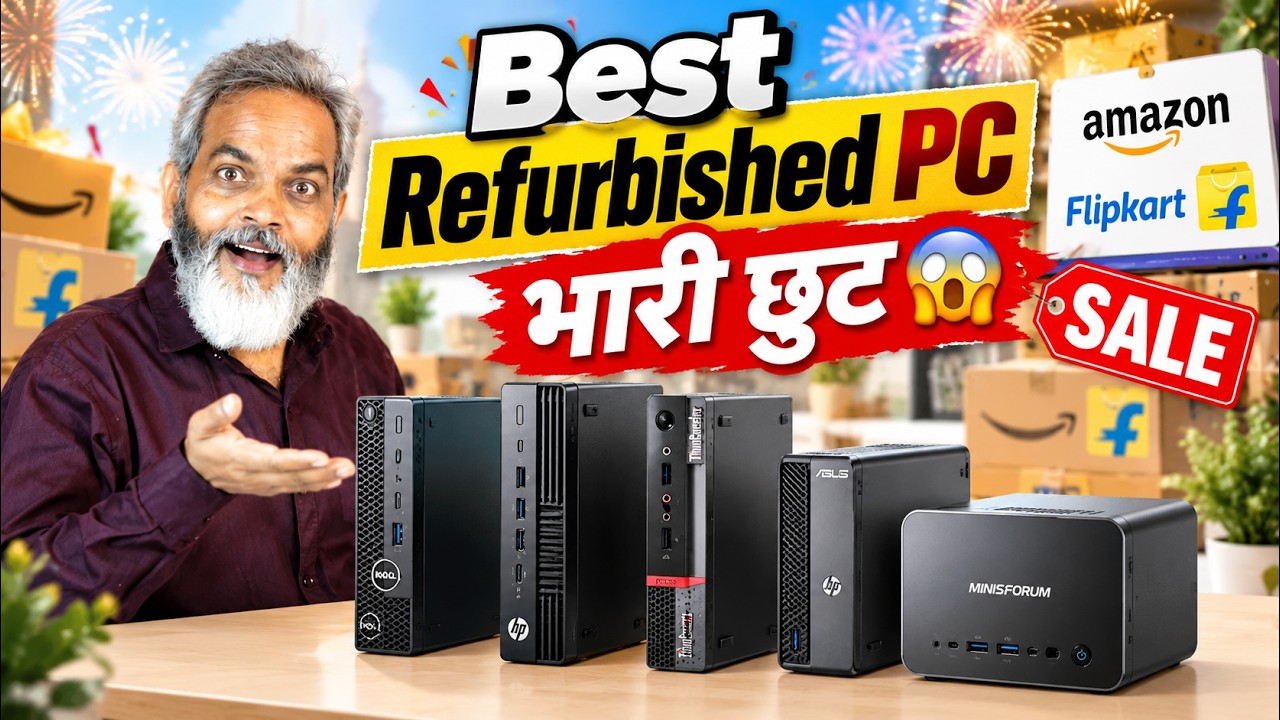 ⁣भारी छूट! Refurbished Mini PC 😱  Flipkart BBD Sale 2026 💻