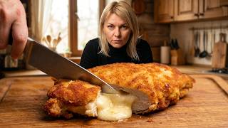 CHICKEN BREAST with CHEESE in an OVEN