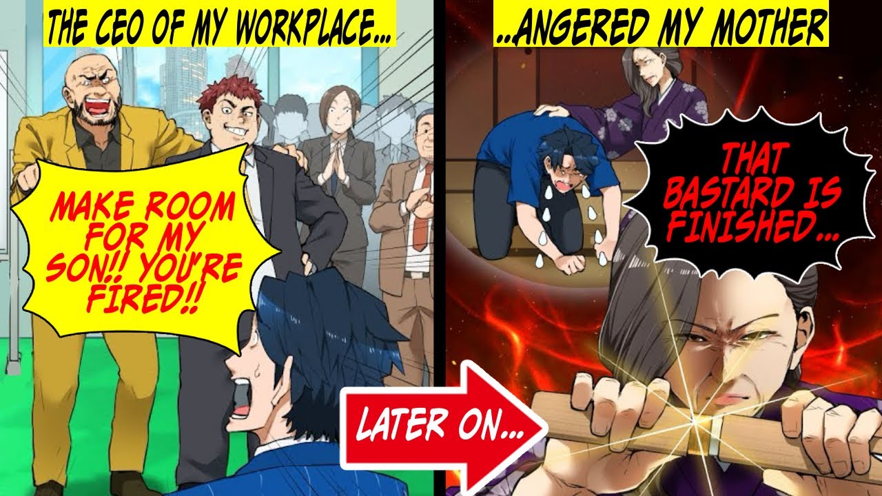 The CEO fired me after I found something suspicious in the company accounts, and my angry mother...