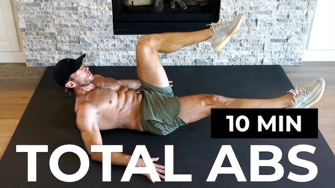 12 Minute 4x4 Abs Workout at Home - No Equipment