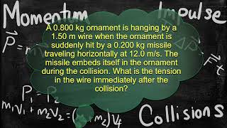 Physics Problem - Momentum Conservation and Collisions