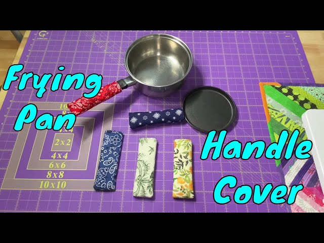 DIY Pot Handle Cover Sewing Tutorial : Quick and Easy Kitchen Accessory  Project 