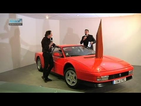 une-ferrari-transpercée?-dan-gerbo-l'a-fait!