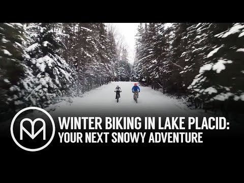 Video: Vintercykling I Lake Placid: Your Next Snowy Adventure