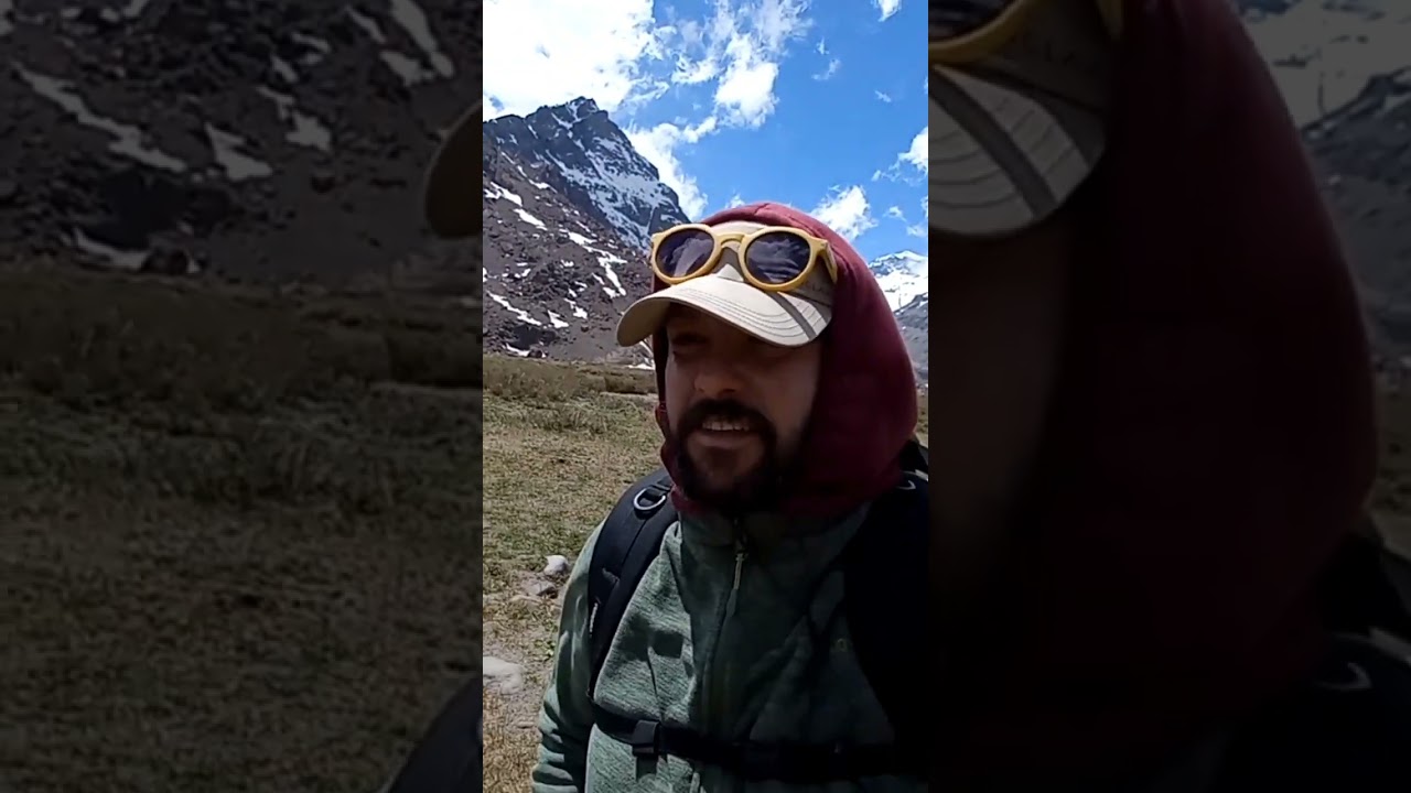 Valle la Engorda. Cajón del Maipo, Chile. #shorts #chile