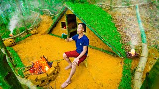 Build Underground House To Survival With A Primitive Skill - Making Bricks by Primitive Survival 17,267 views 5 months ago 22 minutes