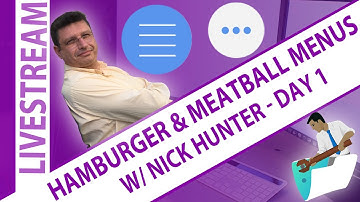 Hamburger and Meatball Menus in FileMaker with Nick Hunter - Day 1 - Advanced