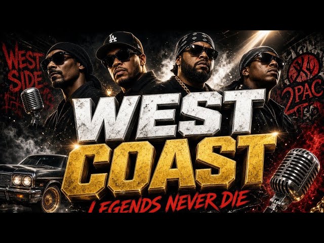 洋楽 the  west coast REPRESENTS 🔥 WEST COAST HIP HOP LEGENDS 🔥 2Pac, Snoop Dogg, Dr. Dre & Ice
