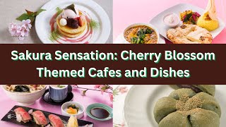 Discover the Secret of Sakura Sensation: Must-Try Cherry Blossom Cafes || Japanese Culinary Journey