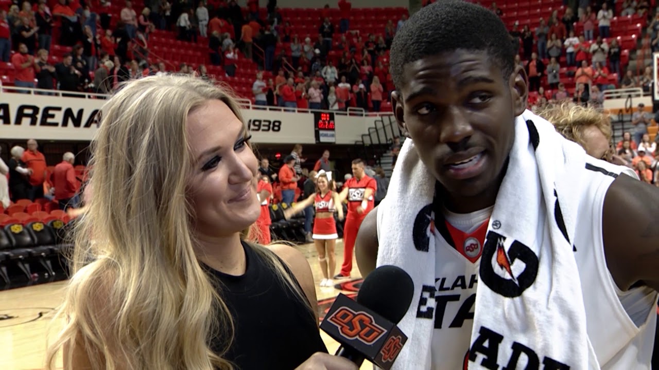 Jawun Evans Sideline Interview with Allison Gappa
