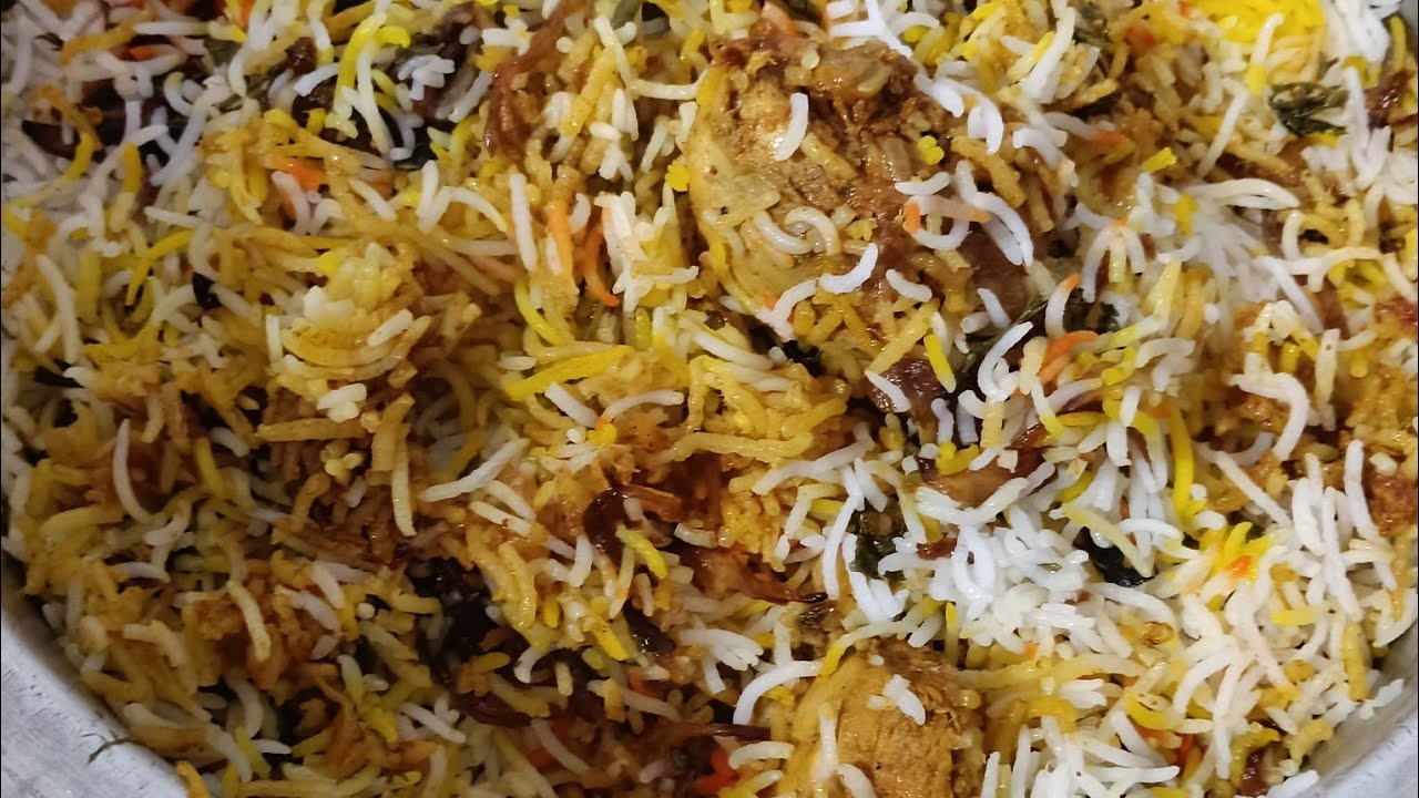 Chicken biryani 🥘... #food #biryani