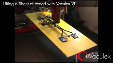 Lifting a Large Sheet of Plastic with Vaculex VL