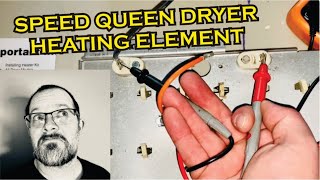 Speed Queen Electric Dryer Won't Heat 