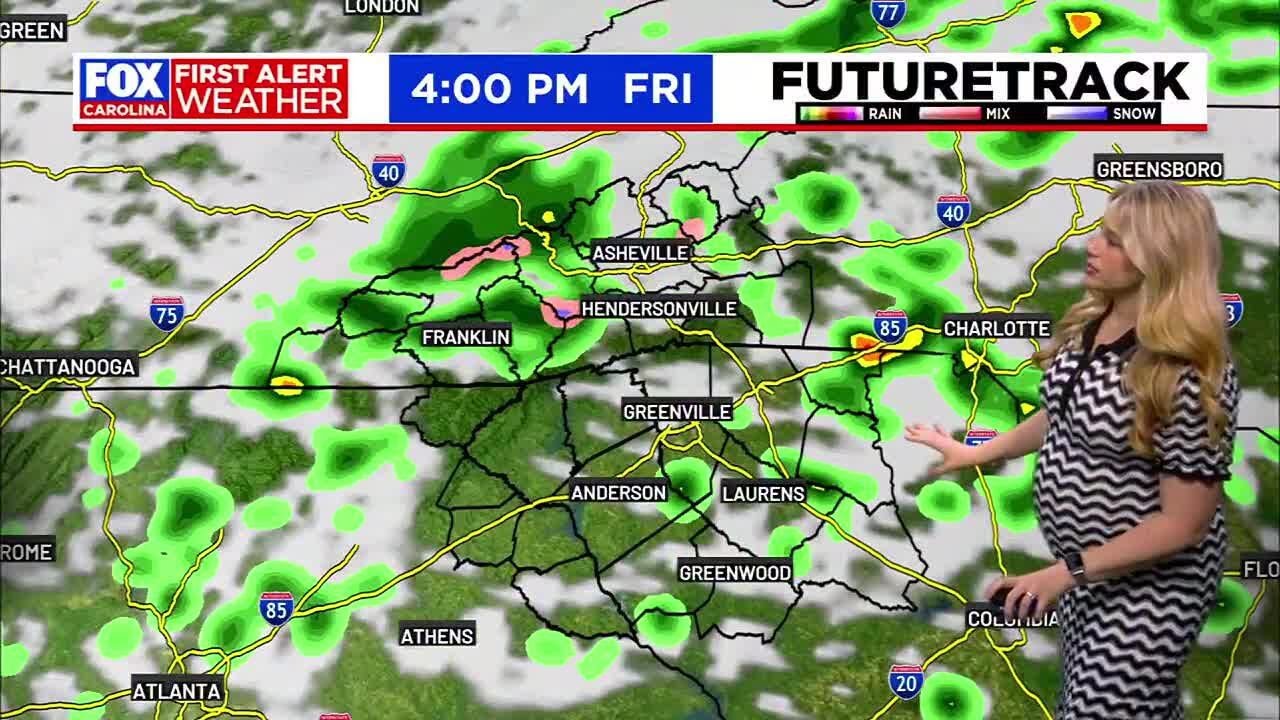 Beautiful weekend ahead after Friday showers and few storms - YouTube