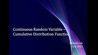 CRV - Cumulative Distribution Function