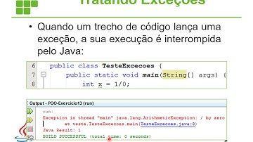 POO - Tratamento de Exceções em Java