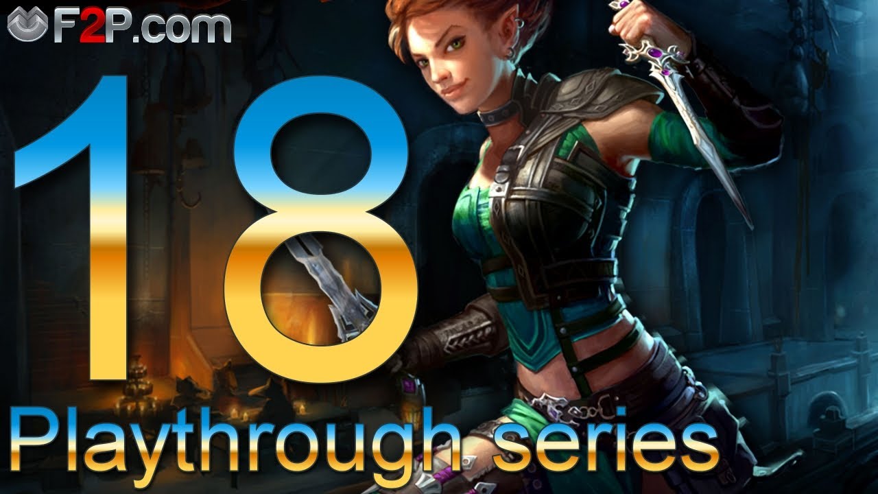 Neverwinter MMO gameplay Walkthrough Episode #18 - Trickster Rogue (level 23-25)