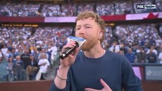 JP Saxe Performs O Canada | World Series Game 3 in Los Angeles 🇨🇦