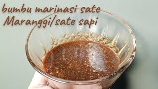 Ternyata Begini Cara Membuat Bumbu Marinasi Sate Maranggi Sate Sapi || Simpel || Dijamin Mirip