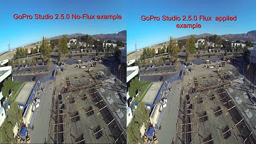 GoPro Studio flux no-flux test