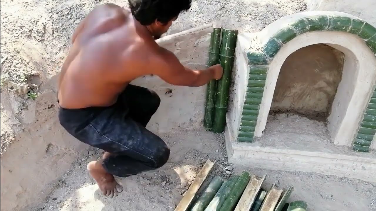 Building The Most Modern Underground King Room in Underground House