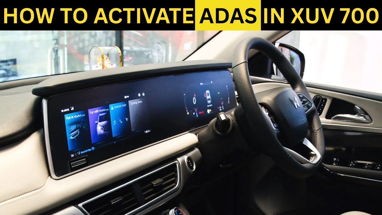 XUV 700 AX7 ADAS | Smart Pilot Control | How to Activate ADAS - YouTube
