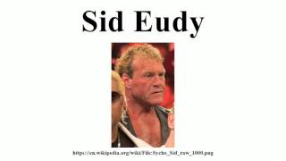 Sid Eudy