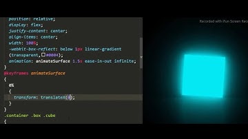 climbing  cube using html and css only