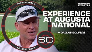 Troy Aikman on playing at the Augusta National, golfers he's watching & more ⛳️ | SportsCenter