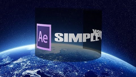 (Adobe after effects tutorial) create a 3d rotating planet without using third party plug ins