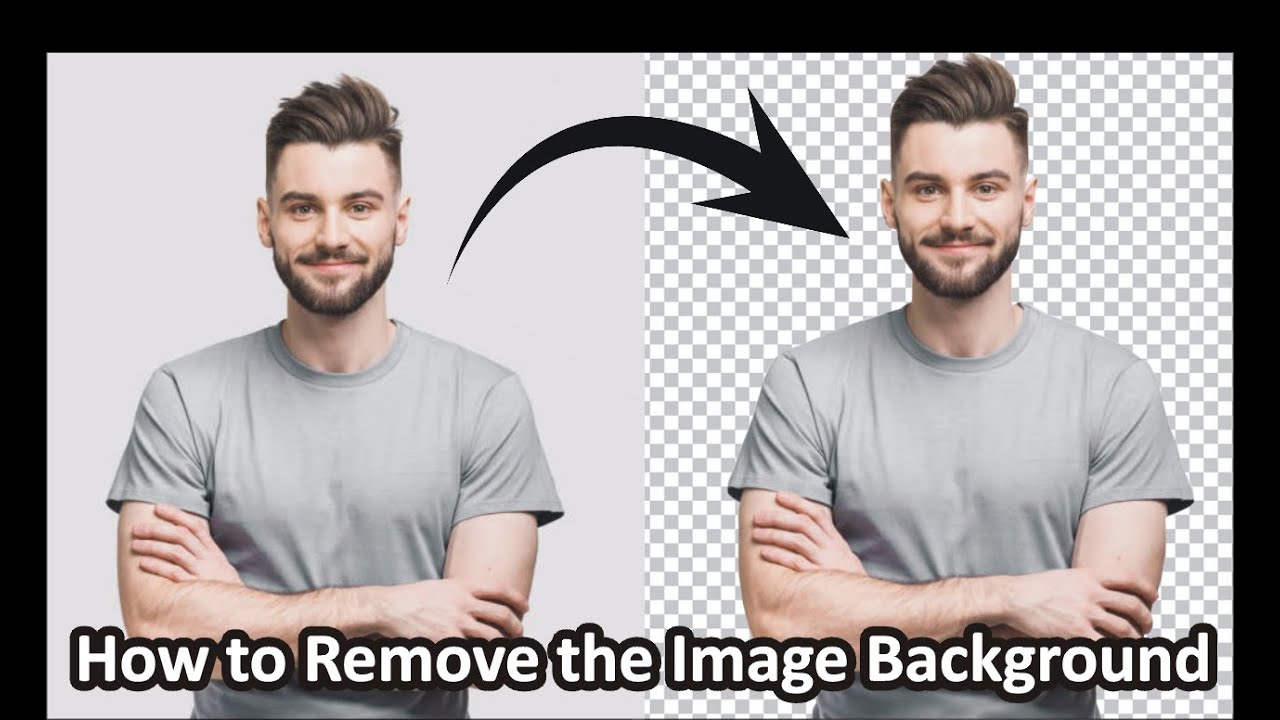 How to Remove the Image Bakground in Adobe Photoshop 7.0 - YouTube