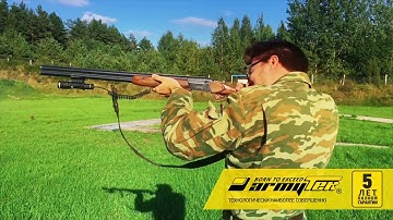 Магнитное подствольное крепление Armytek AWM-03 в действии (Slow Motion)