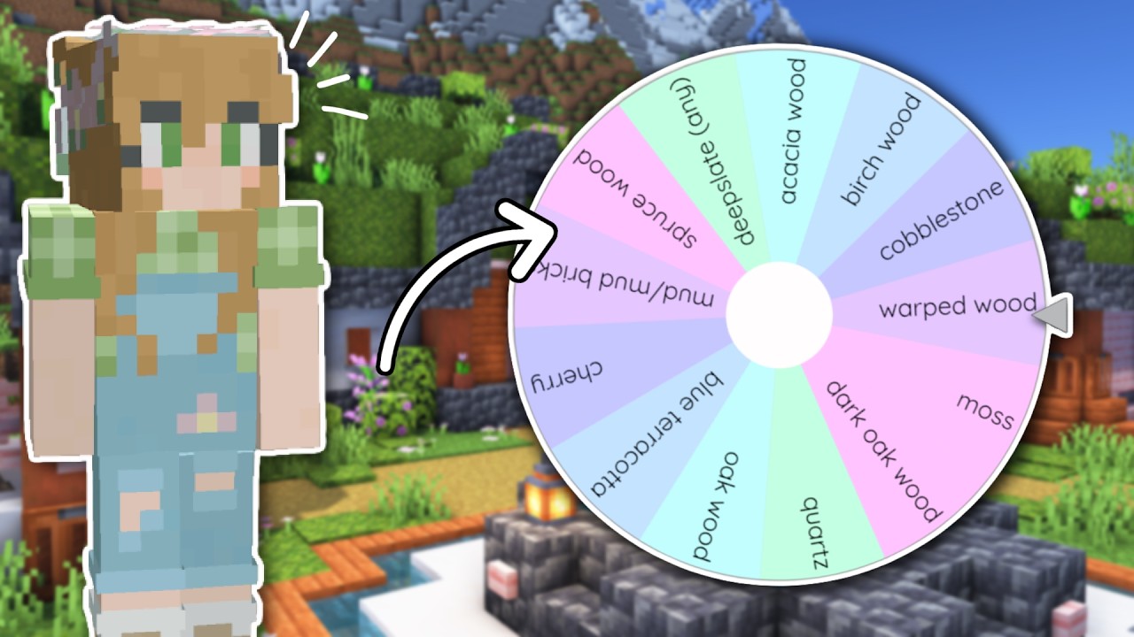 Wheel Decides My MINECRAFT BASE ⭐ - YouTube