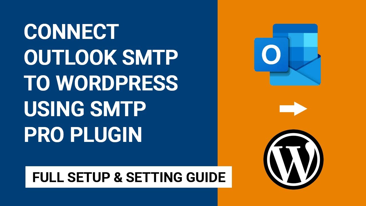 How to Connect Outlook SMTP to WordPress Using SMTP Pro Plugin | Full ...