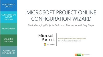 Microsoft Project Online Configuration Wizard Overview