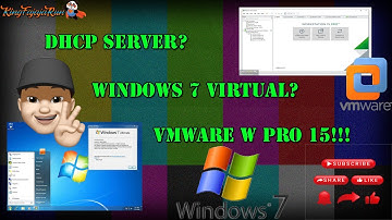 Cara Mengkonfigurasikan DHCP server dengan windows7 virtual pada VMware Workstation pro 15.0