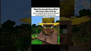 Average Minecraft Villagers😂 #minecraft #villager #meme