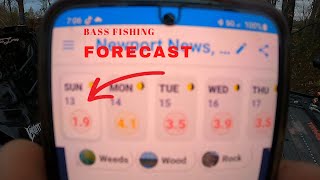 Bass fishing forecast app. Who else believe this app? Swimbait fishing will counter screenshot 4