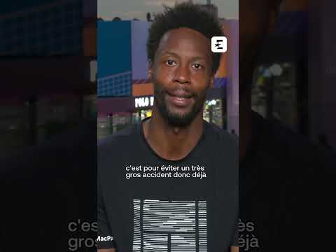 😞🇫🇷 Monfils révèle la raison de son abandon contre Shelton #shorts #tennis #australianopen