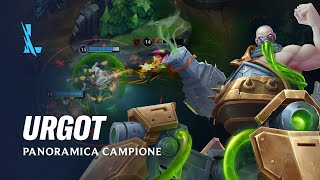 Panoramica Campione Urgot Gameplay - League Of Legends Wild Rift