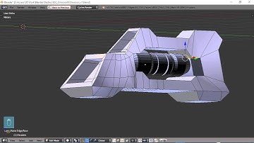 Blender For Noobs - Spaceship tutorial - Part 8 of 12