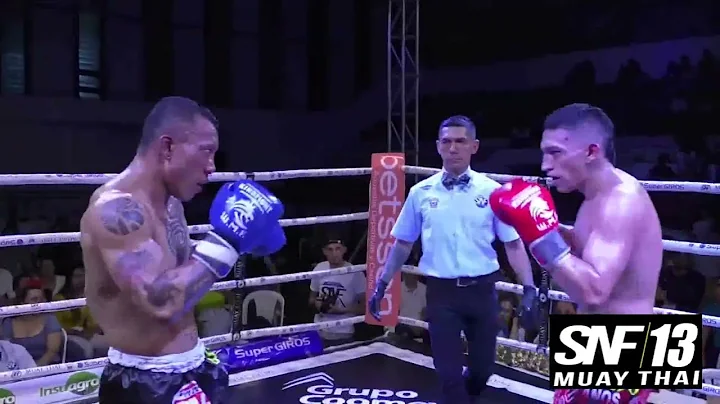 Pelea JUAN GUZMAN vs CHIA WU - MUAY THAI 2022 SNF 13
