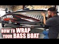 Bass Tracker Boat Wrap | How To Vinyl Wrap Your Boat!!!