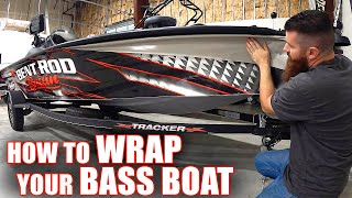 Bass Tracker Boat Wrap | How To Vinyl Wrap Your Boat!!!